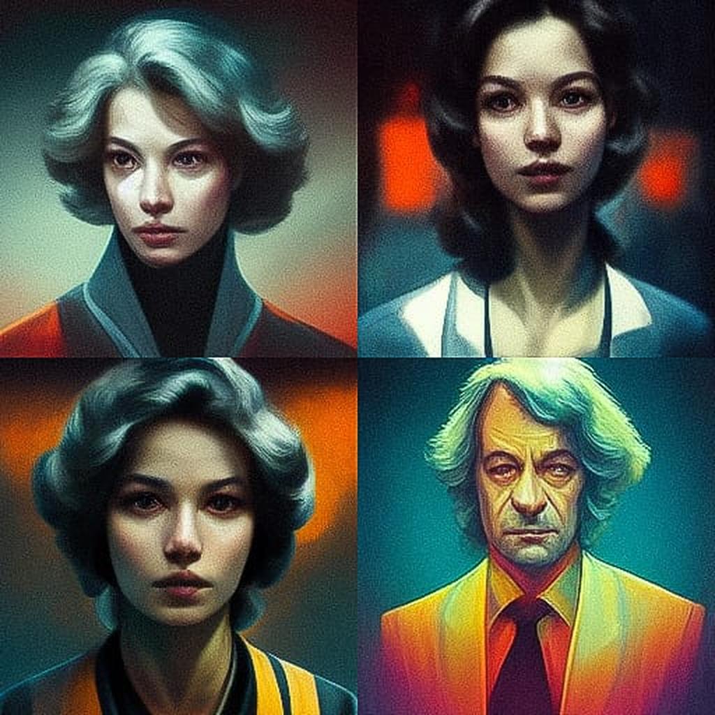 Paul Verhoeven style, Midjourney V3, render 1 of 4