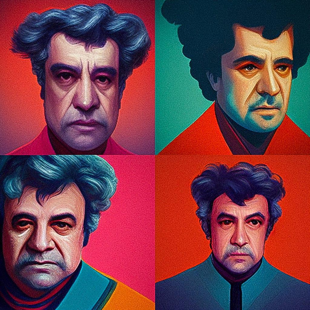 Pedro Almodovar style, Midjourney V3, render 1 of 4