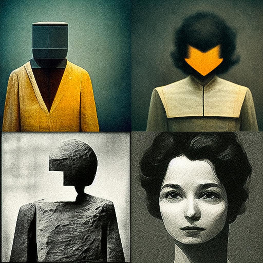 Peter Fischli style, Midjourney V3, render 1 of 4