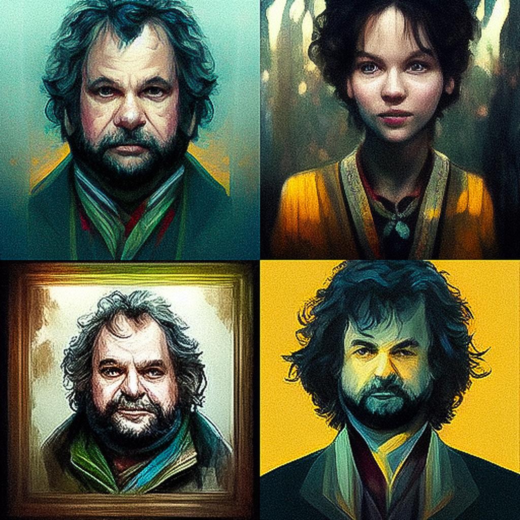 Peter Jackson style, Midjourney V3, render 1 of 4