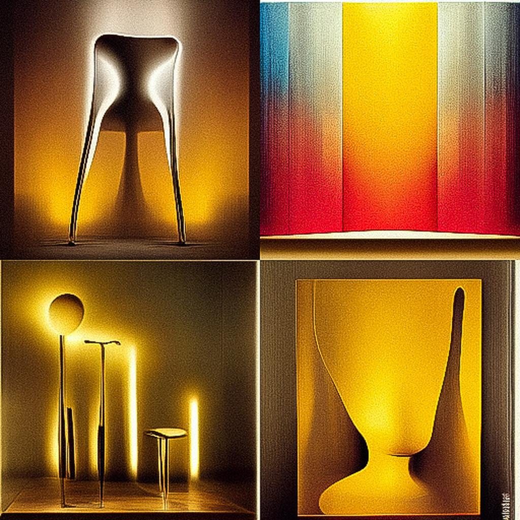 Philippe Starck style, Midjourney V3, render 1 of 4
