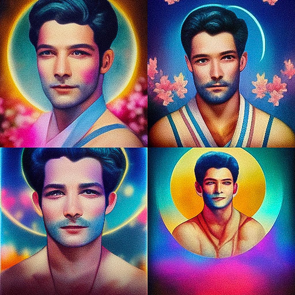 Pierre et Gilles style, Midjourney V3, render 1 of 4