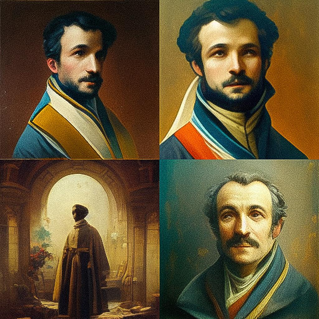 Pierre-Joseph Redoute style, Midjourney V3, render 1 of 4