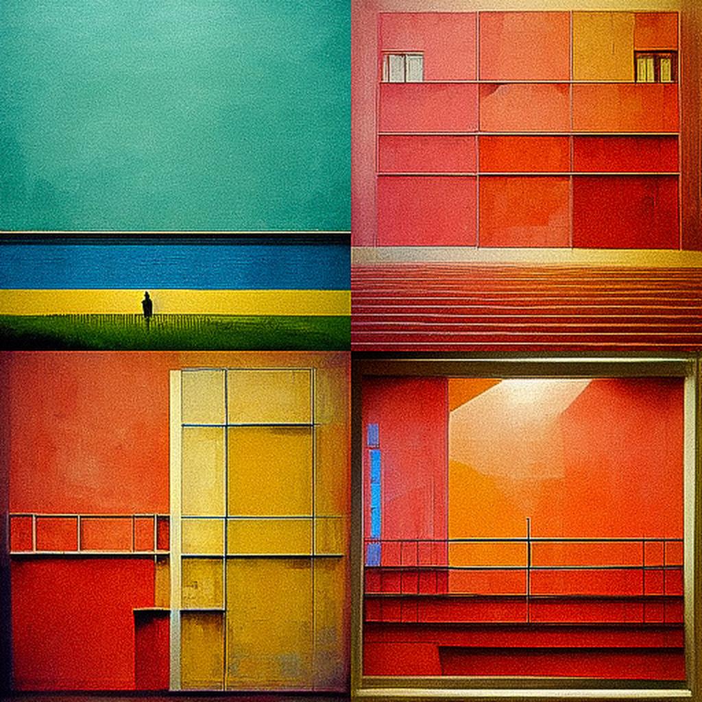 Raimonds Staprans style, Midjourney V3, render 1 of 4