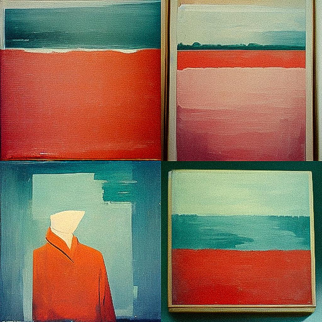 Raoul De Keyser style, Midjourney V3, render 1 of 4