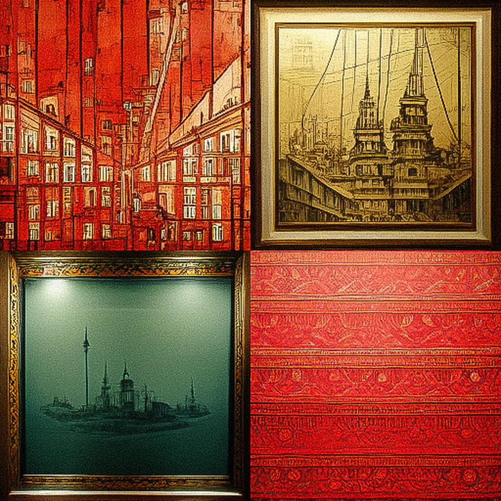 Ravi Zupa style, Midjourney V3, render 1 of 4
