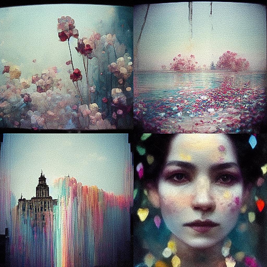 Rebecca Louise Law style, Midjourney V3, render 1 of 4