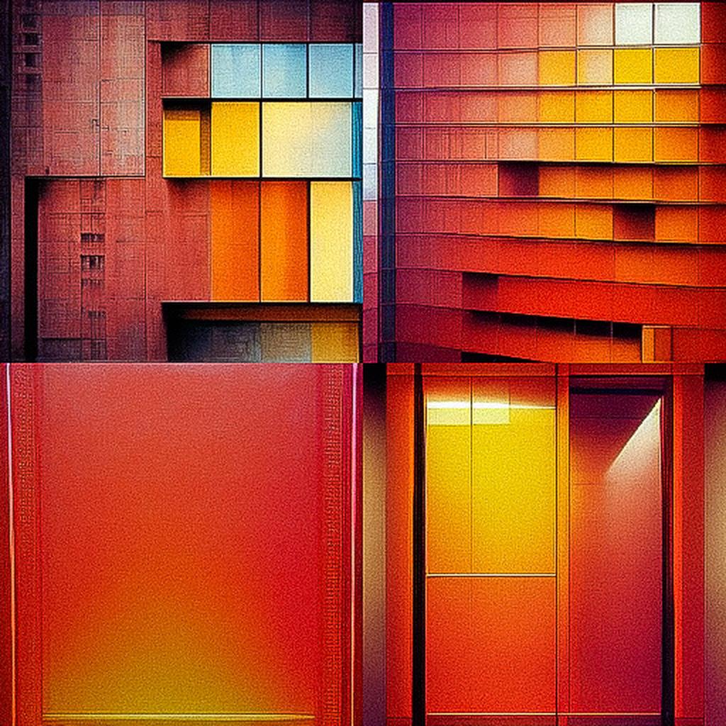 Rem Koolhaas style, Midjourney V3, render 1 of 4