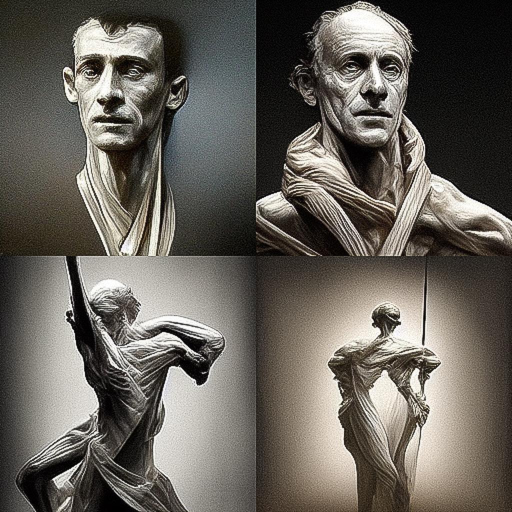 Richard MacDonald style, Midjourney V3, render 1 of 4