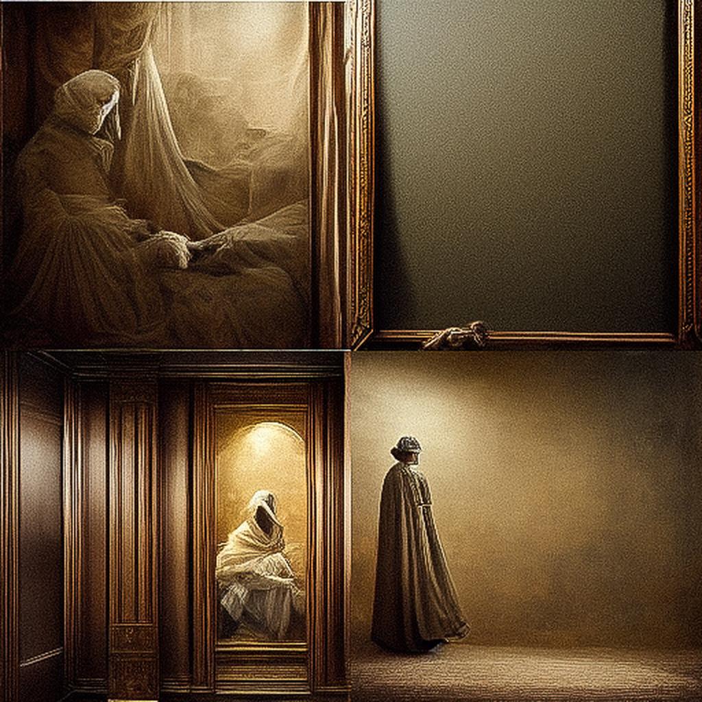 Sacha Goldberger style, Midjourney V3, render 1 of 4