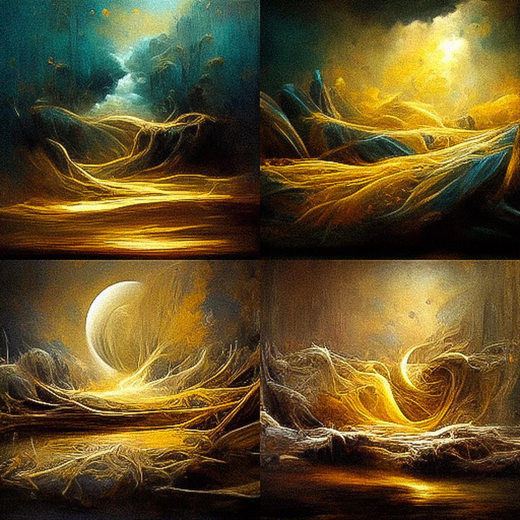 Samantha Keely Smith style, Midjourney V3, render 1 of 4