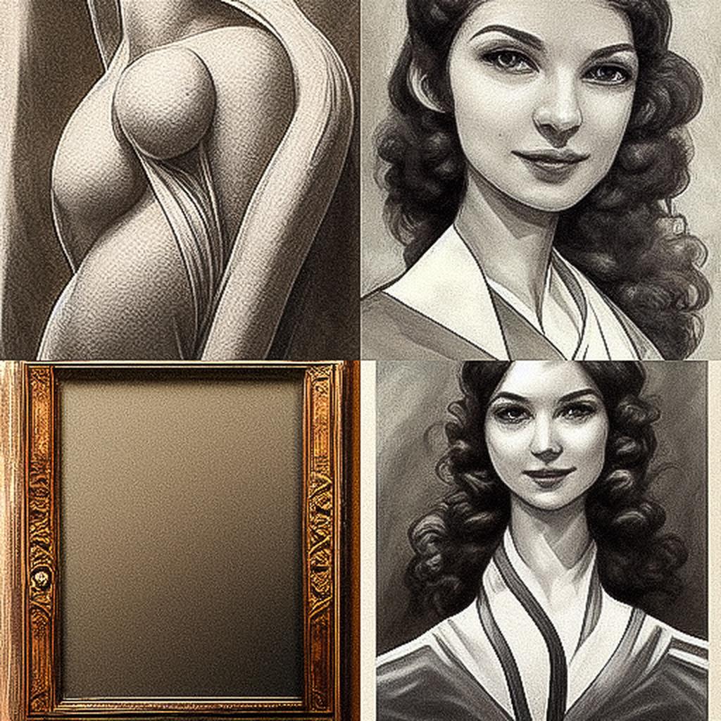Sardax style, Midjourney V3, render 1 of 4