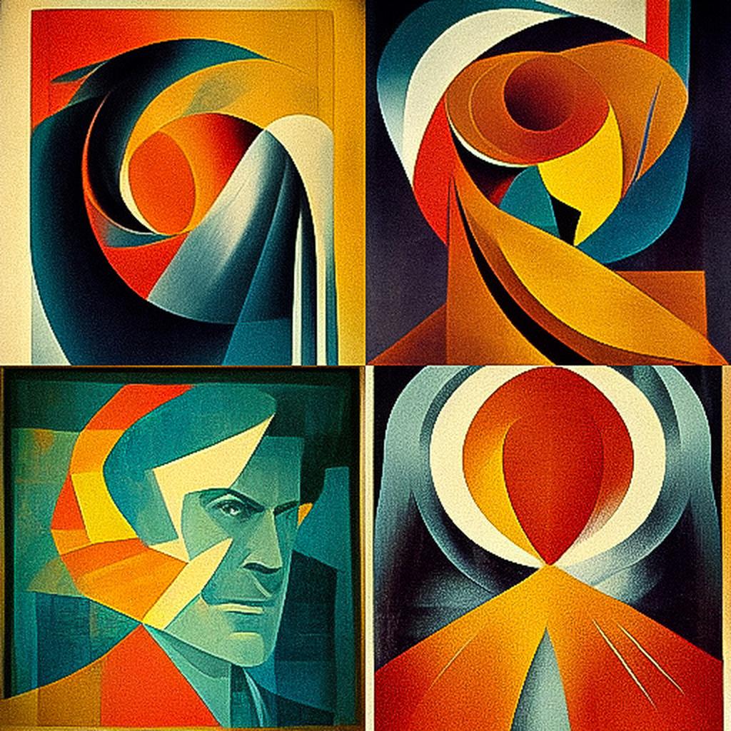 Stanley William Hayter style, Midjourney V3, render 1 of 4