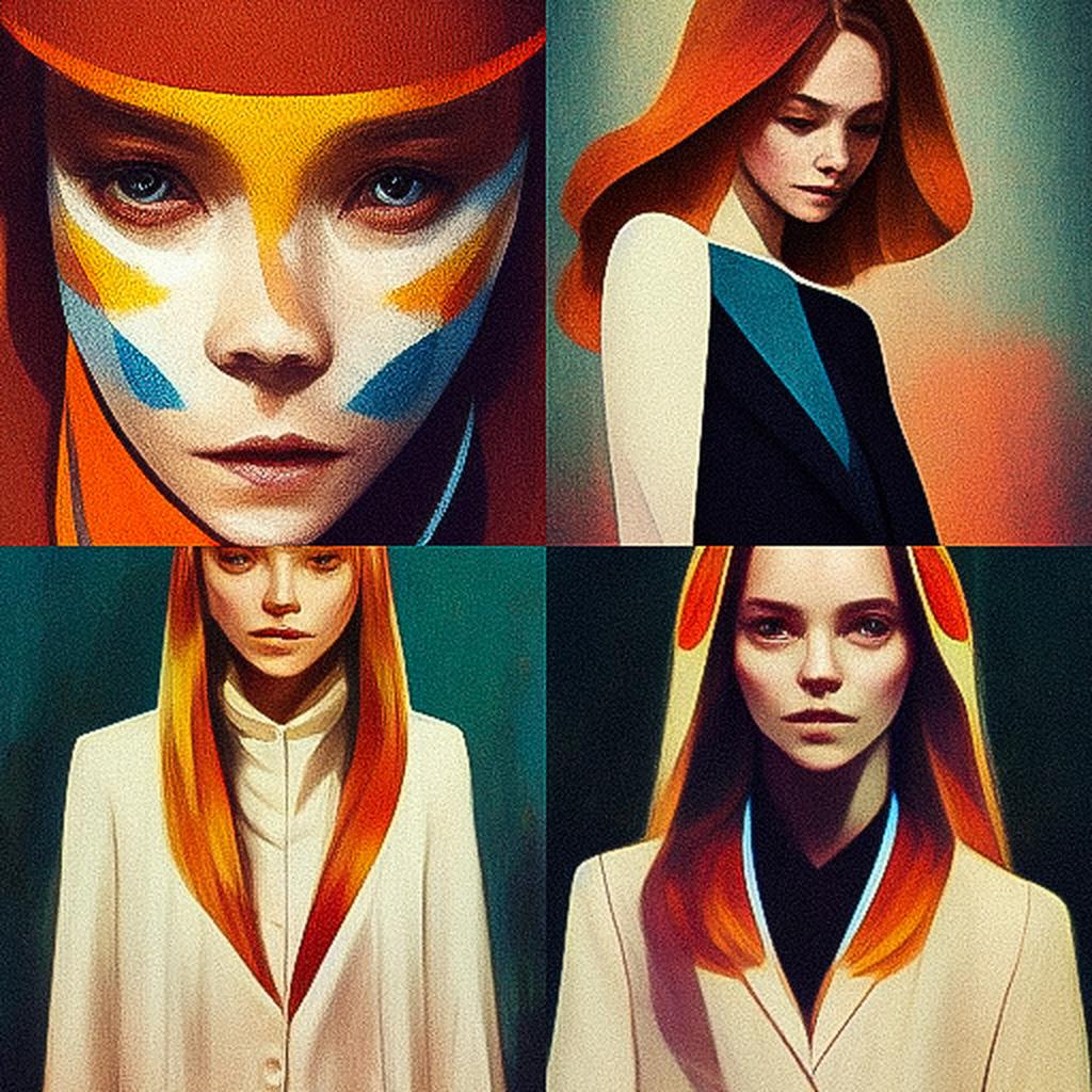 Stella McCartney style, Midjourney V3, render 1 of 4