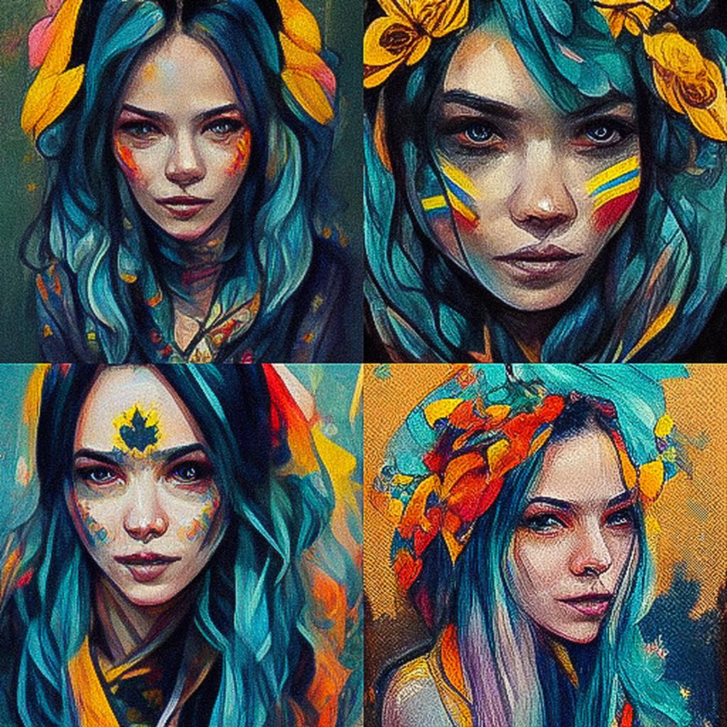 Tanya Shatseva style, Midjourney V3, render 1 of 4