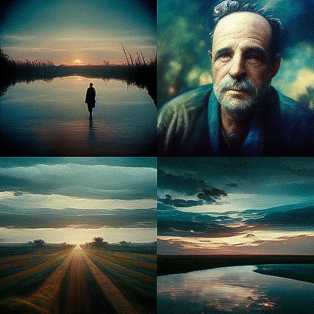 Terrence Malick style, Midjourney V3, render 1 of 4