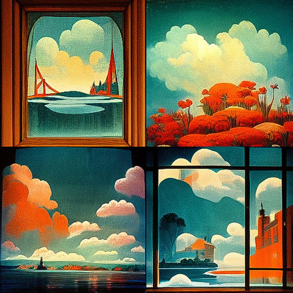 Ward Kimball style, Midjourney V3, render 1 of 4