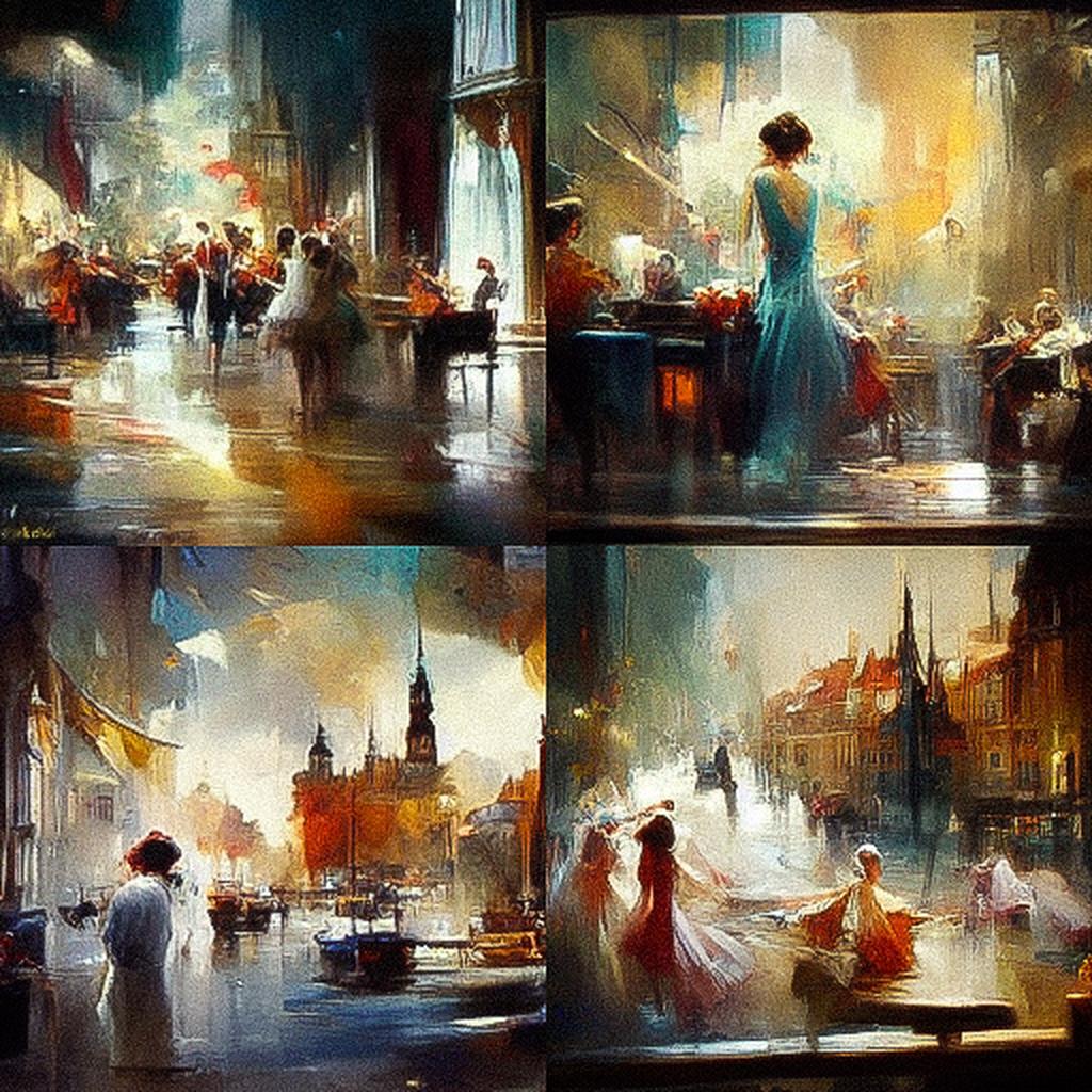 Willem Haenraets style, Midjourney V3, render 1 of 4