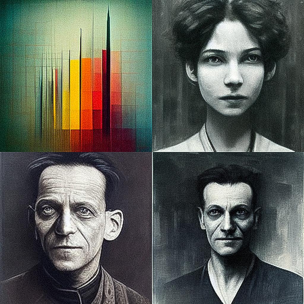 Wolfgang Weingart style, Midjourney V3, render 1 of 4