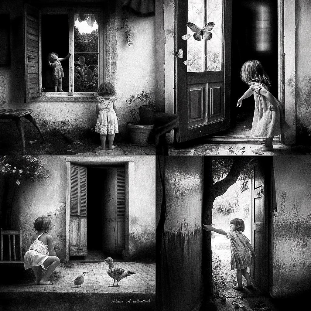 Alain Laboile style, Midjourney V4, render 1 of 4