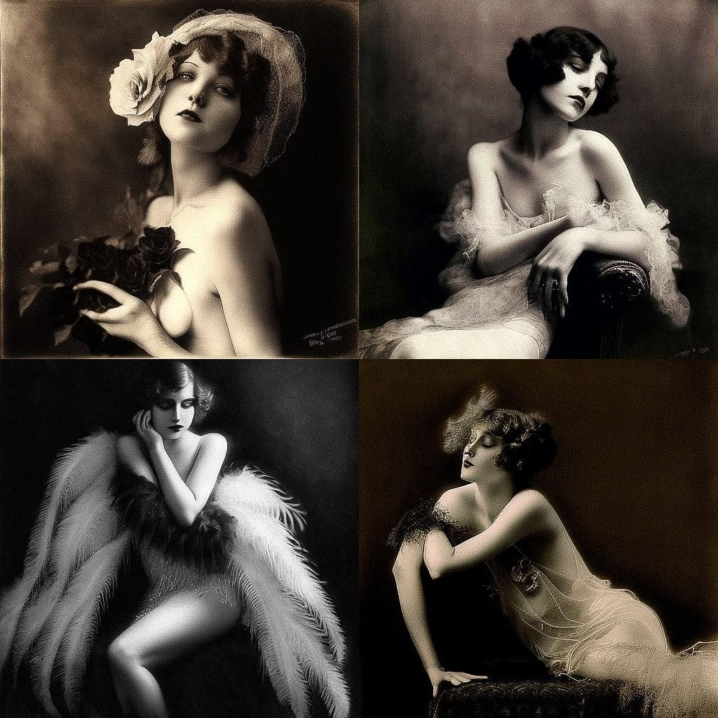 Alfred Cheney Johnston style, Midjourney V4, render 1 of 4