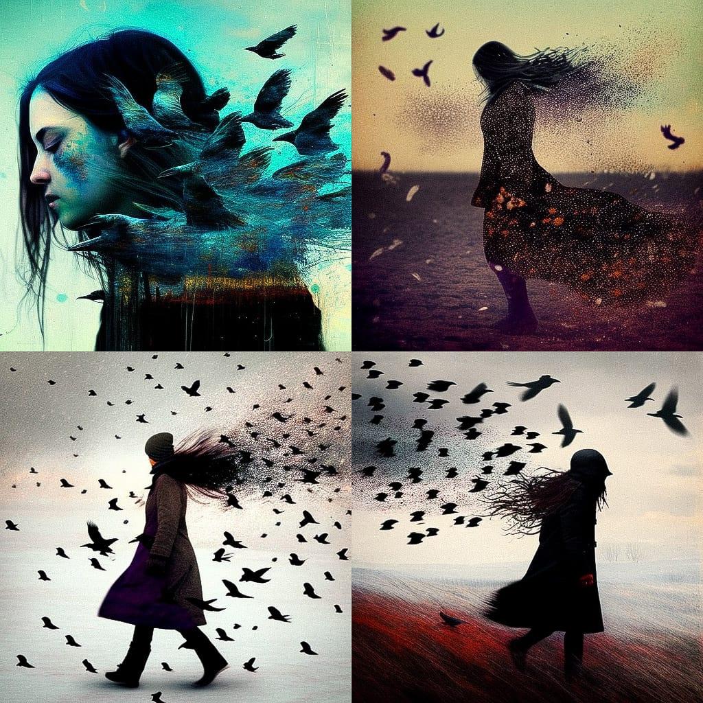 Aliza Razell style, Midjourney V4, render 1 of 4