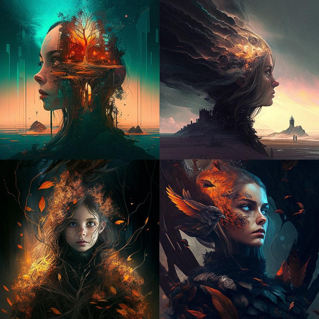 Anato Finnstark style, Midjourney V4, render 1 of 4