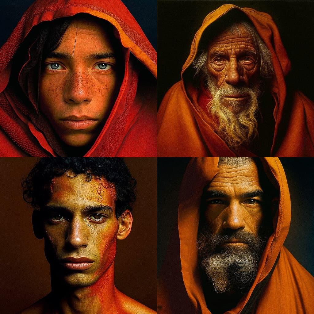 Andres Serrano style, Midjourney V4, render 1 of 4