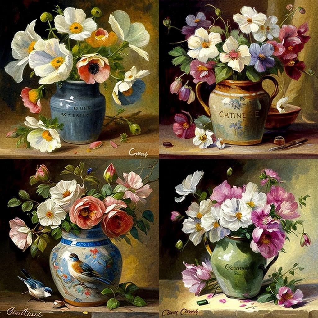 Anne Cotterill style, Midjourney V4, render 1 of 4