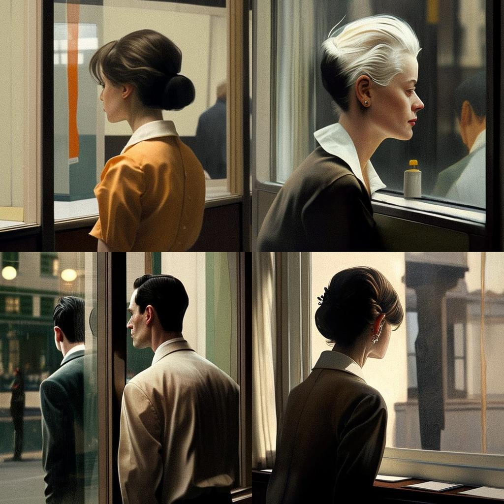 Arne Svenson style, Midjourney V4, render 1 of 4