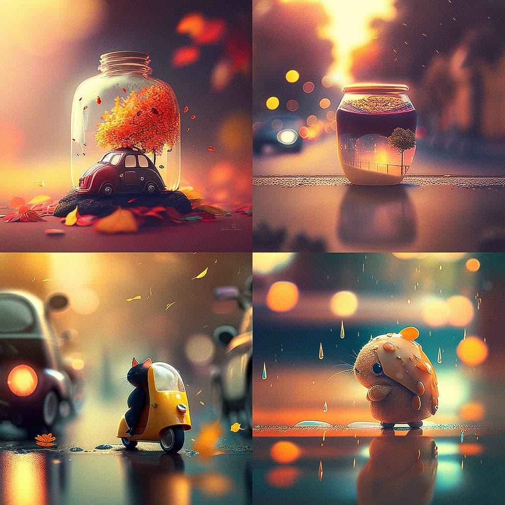 Ashraful Arefin style, Midjourney V4, render 1 of 4