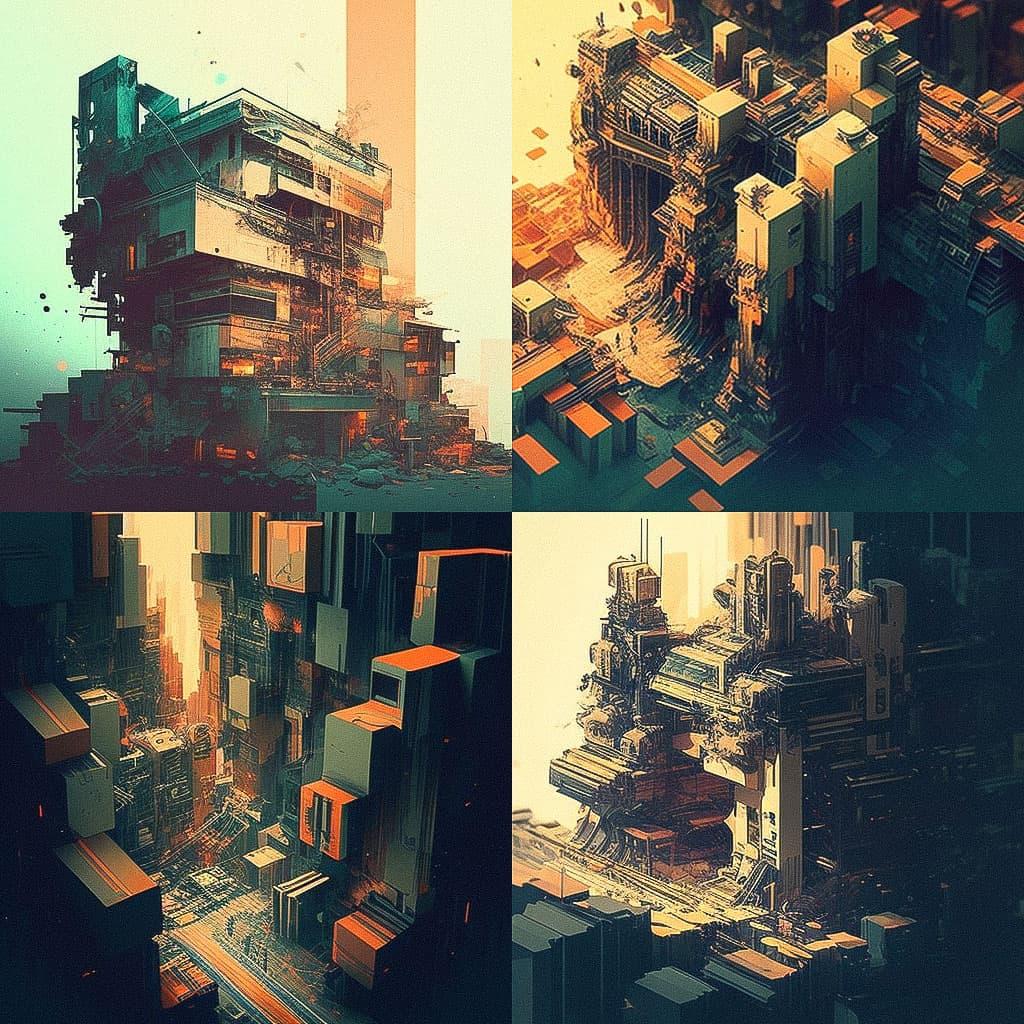 Atelier Olschinsky style, Midjourney V4, render 1 of 4