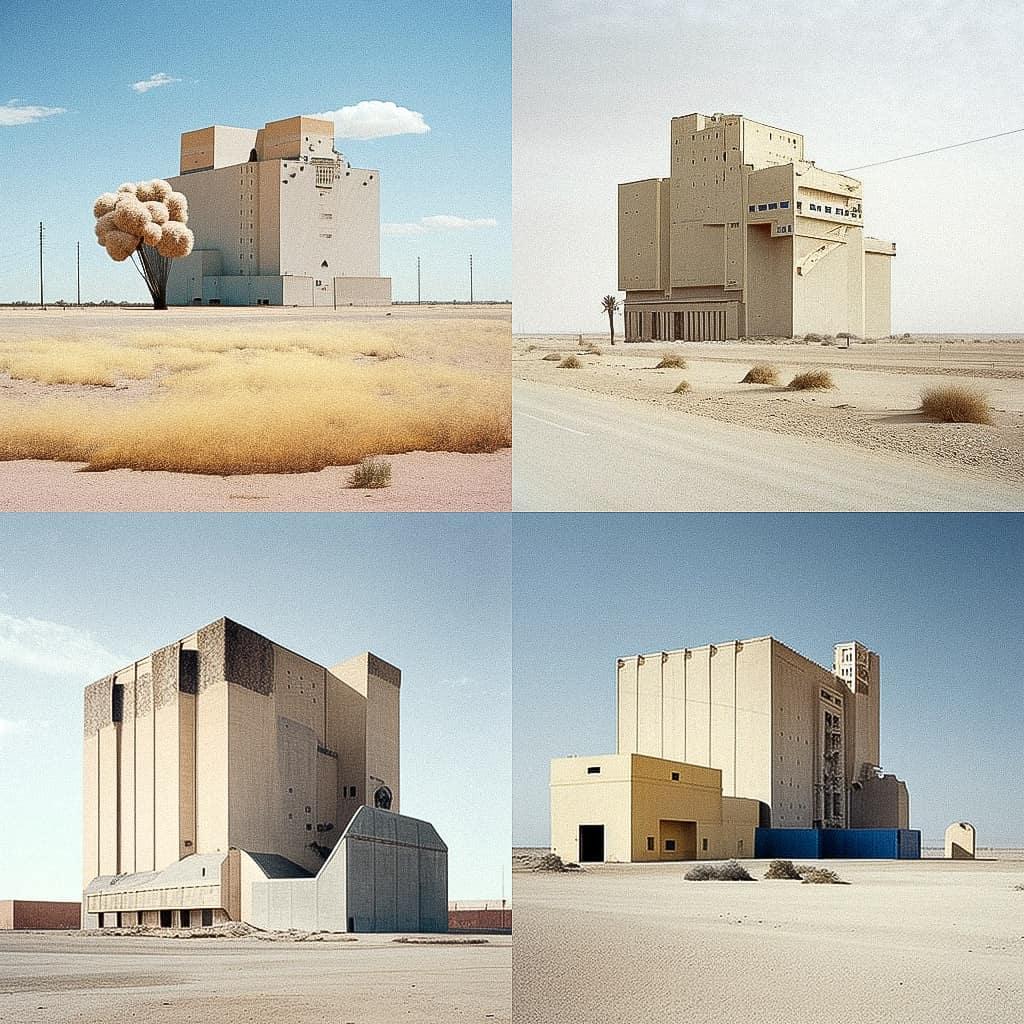 Bas Princen style, Midjourney V4, render 1 of 4