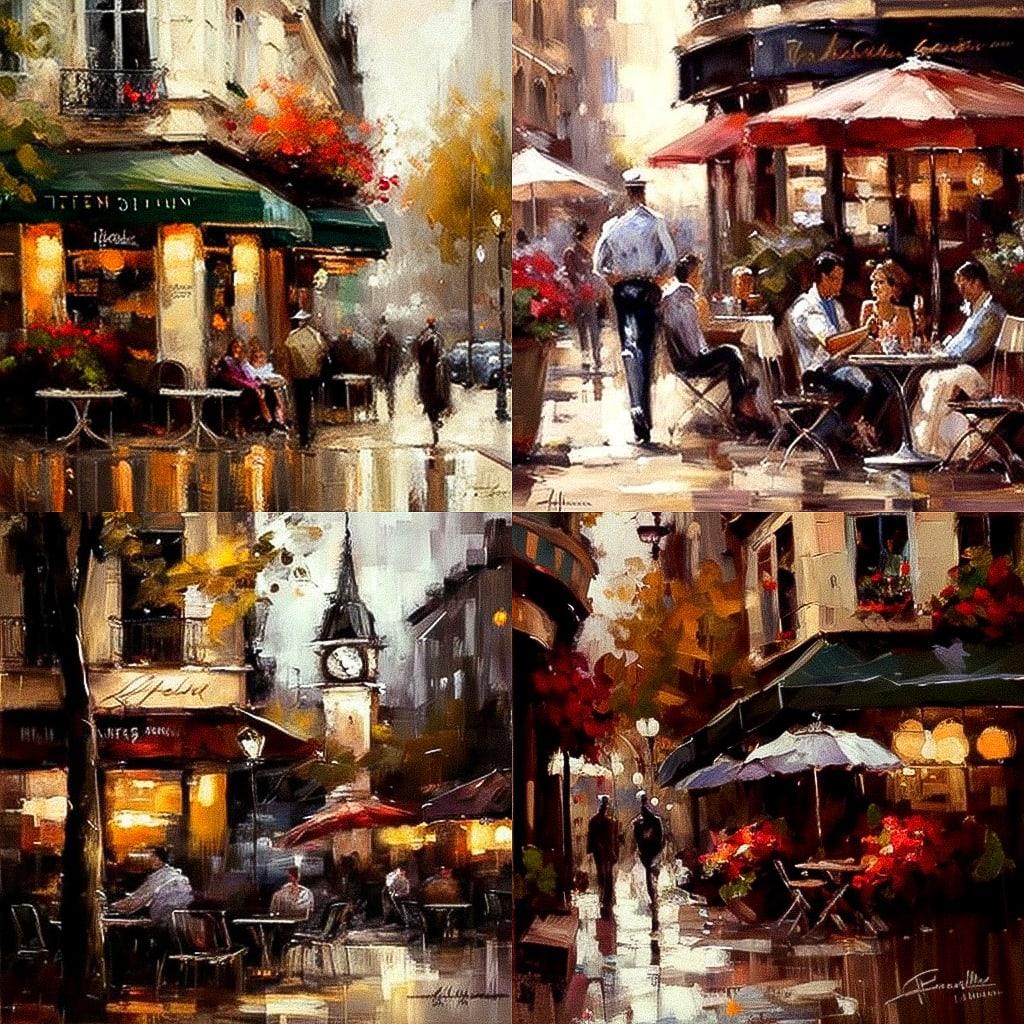 Brent Heighton style, Midjourney V4, render 1 of 4