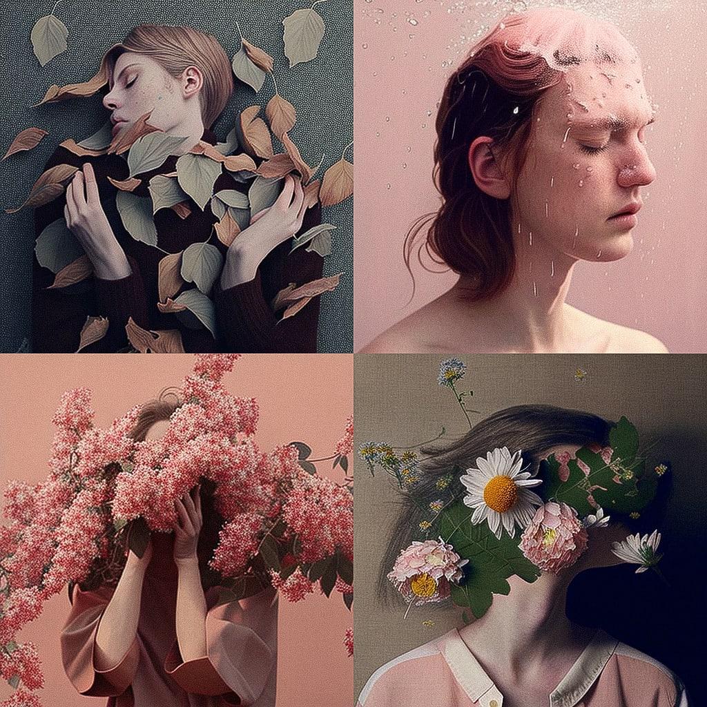 Brooke DiDonato style, Midjourney V4, render 1 of 4