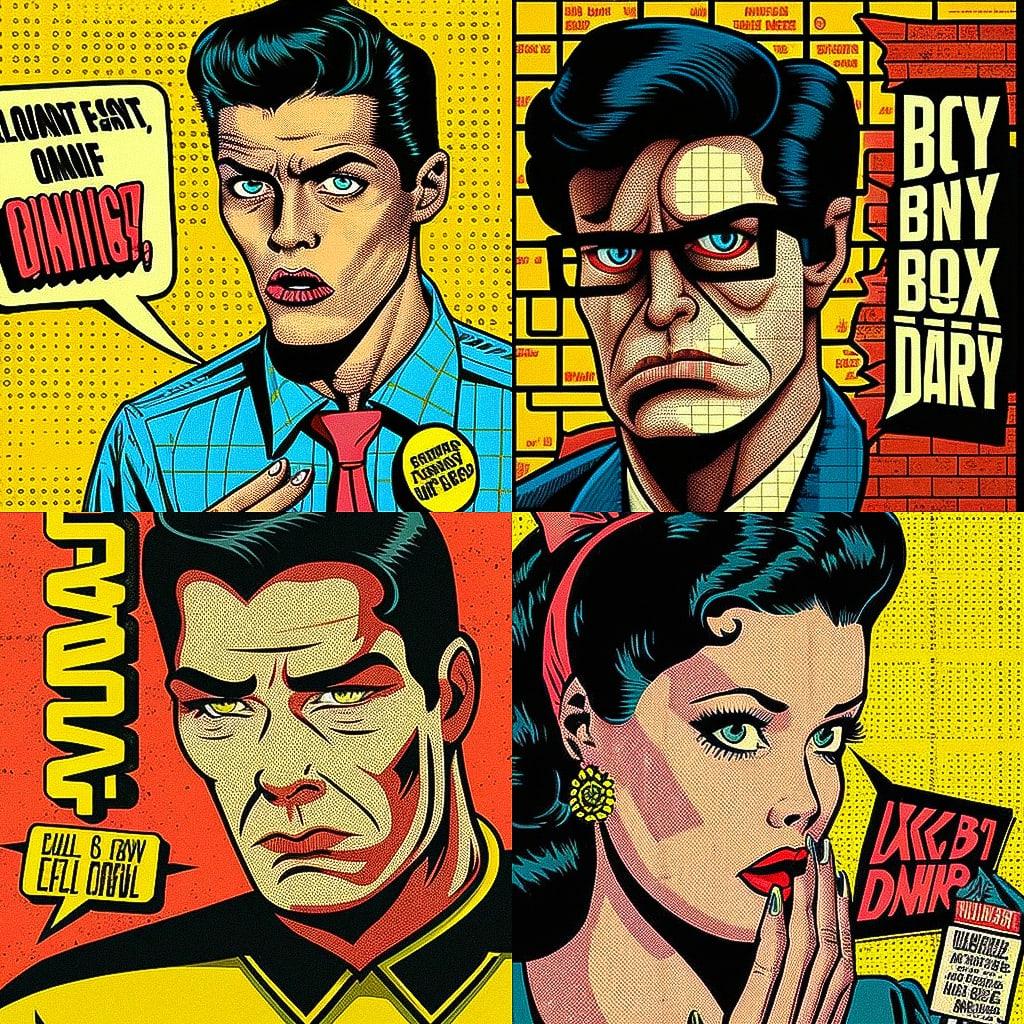 Butcher Billy style, Midjourney V4, render 1 of 4