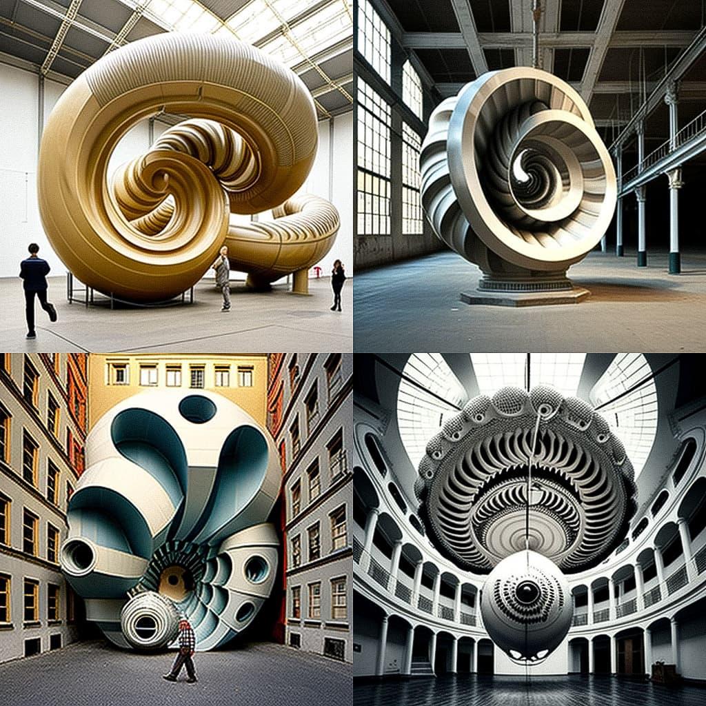 Carsten Holler style, Midjourney V4, render 1 of 4