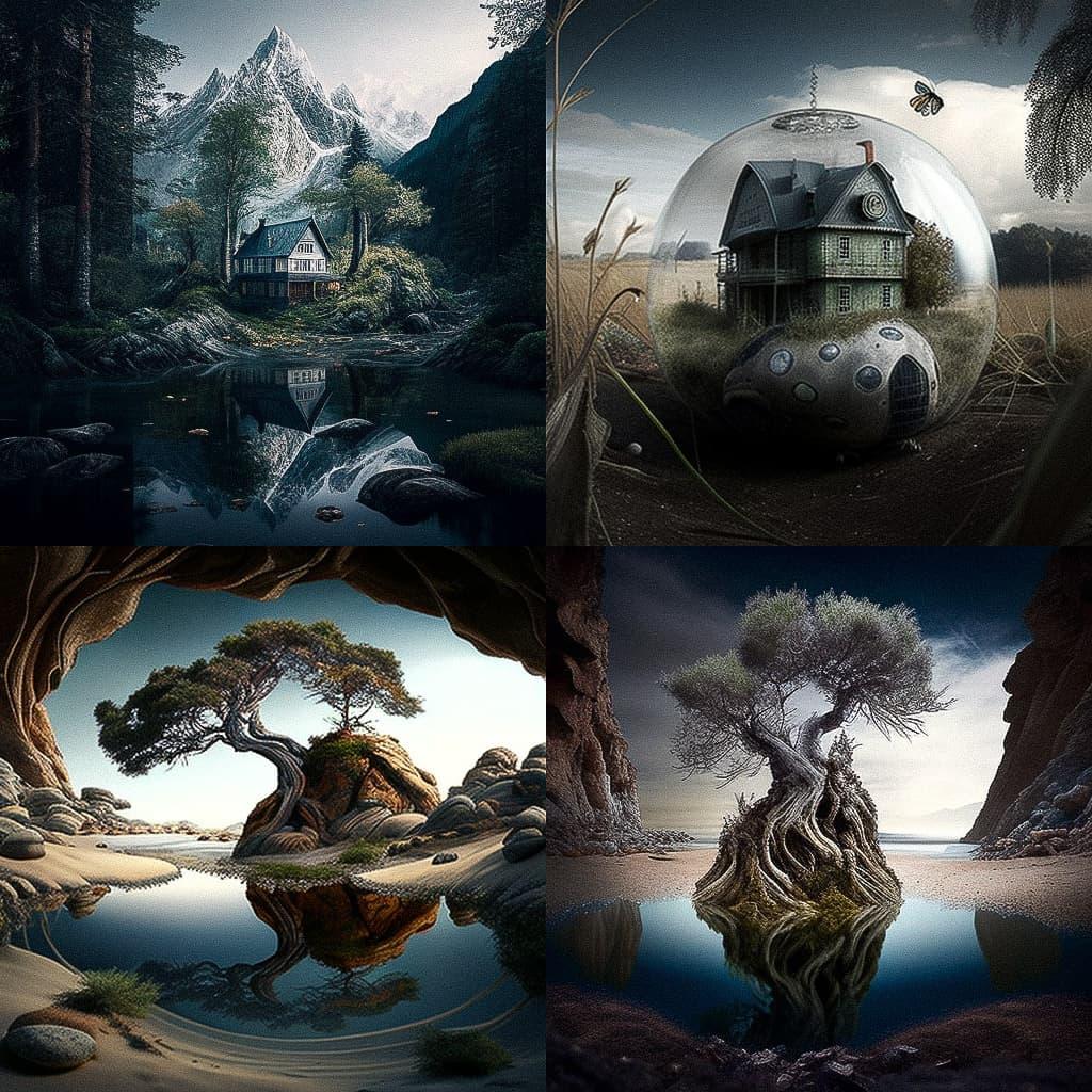 Carsten Meyerdierks style, Midjourney V4, render 1 of 4