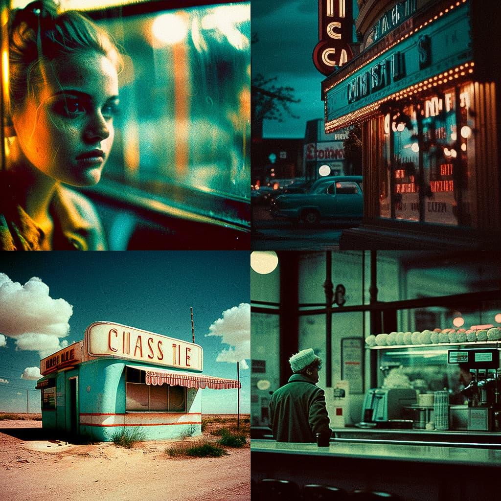CineStill 50 style, Midjourney V4, render 1 of 4