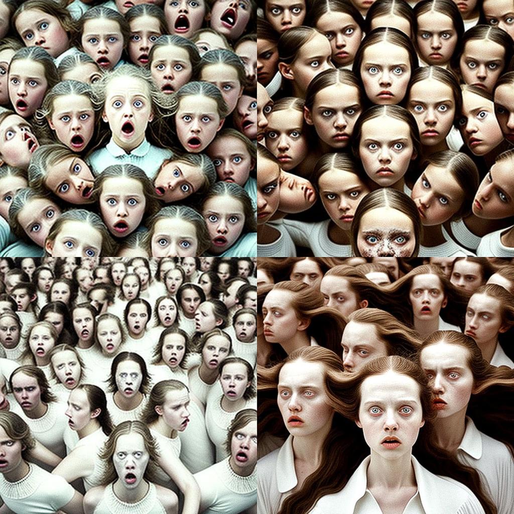 Claudia Rogge style, Midjourney V4, render 1 of 4