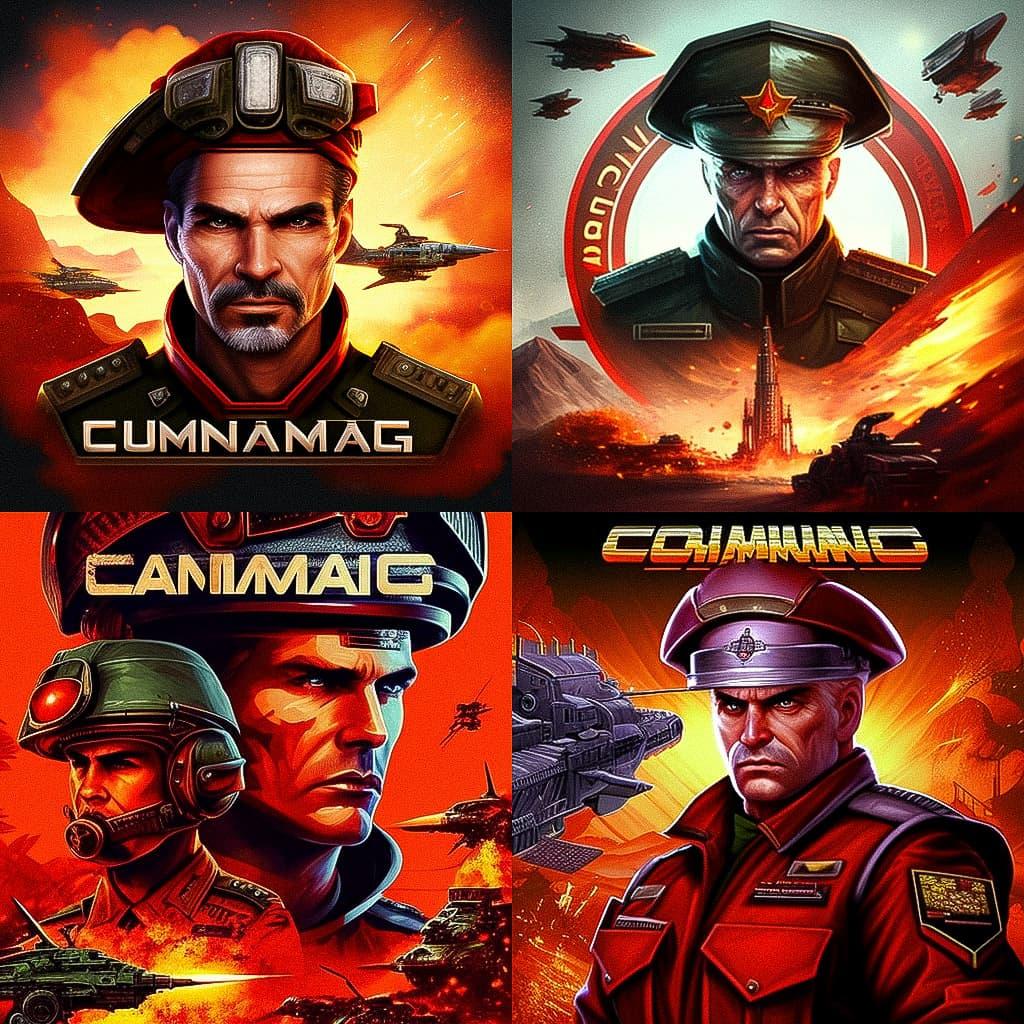 Command & Conquer style, Midjourney V4, render 1 of 4