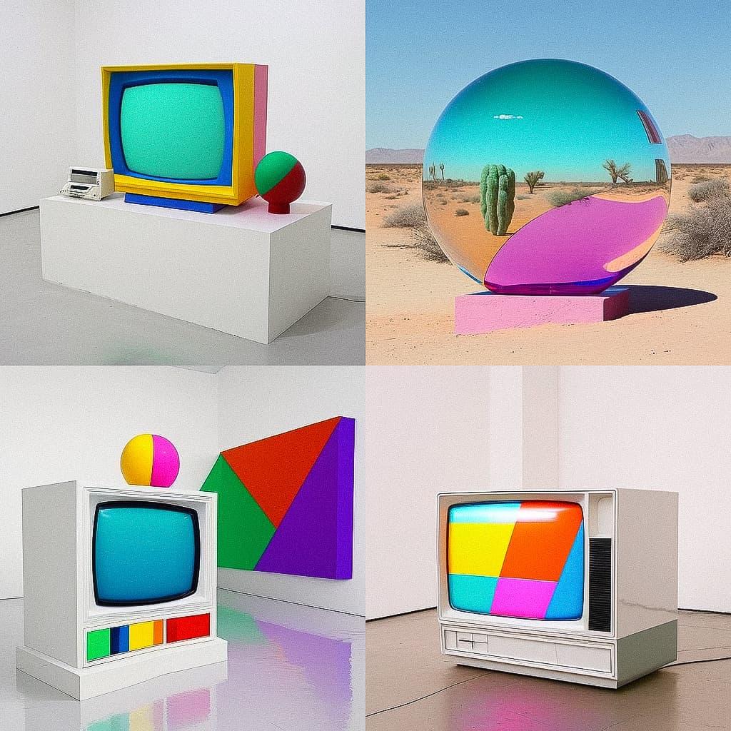 Cory Arcangel style, Midjourney V4, render 1 of 4
