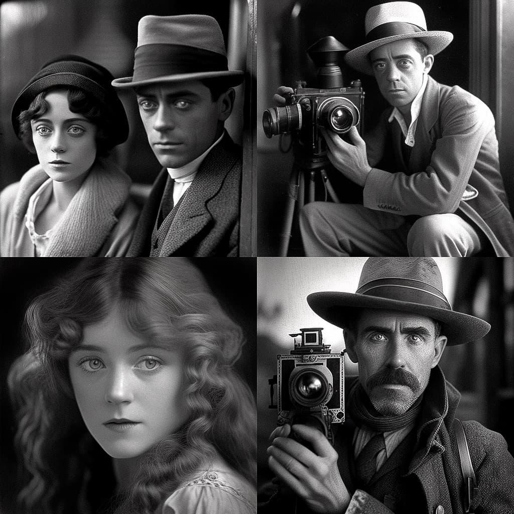 D. W. Griffith style, Midjourney V4, render 1 of 4