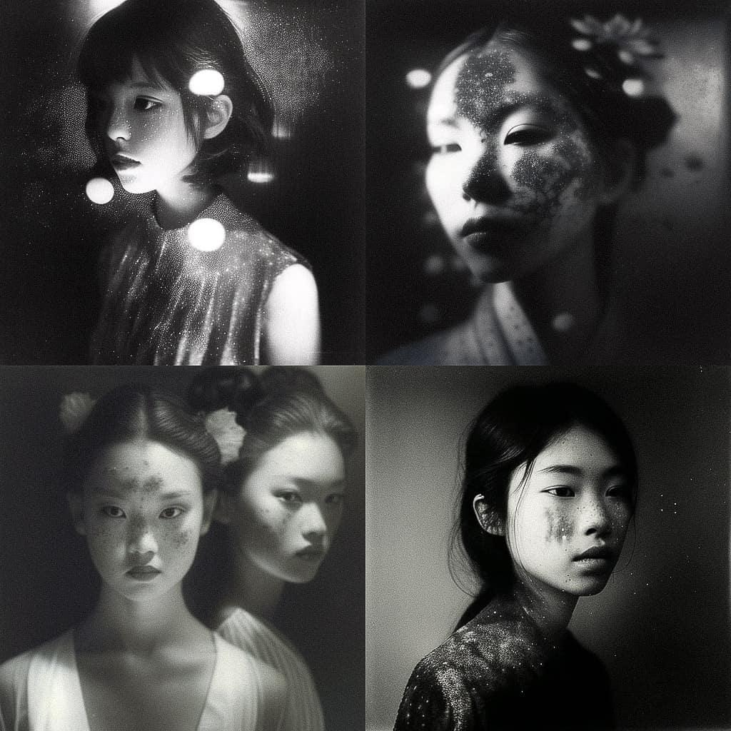 Daisuke Yokota style, Midjourney V4, render 1 of 4