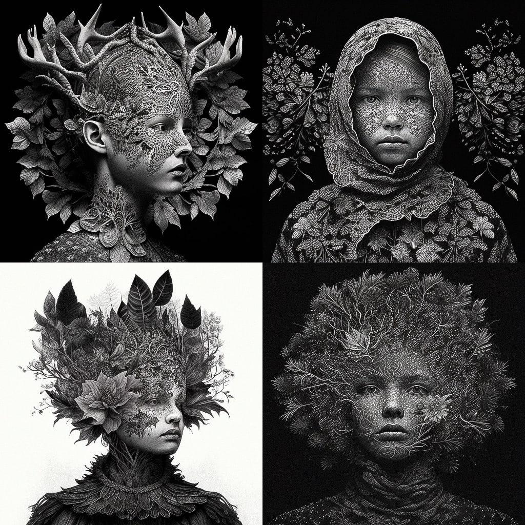 Dan Hillier style, Midjourney V4, render 1 of 4