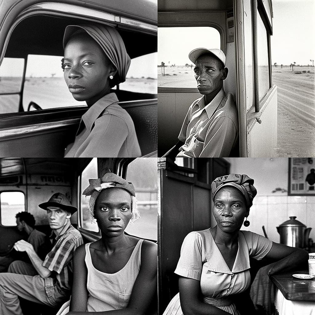 David Goldblatt style, Midjourney V4, render 1 of 4