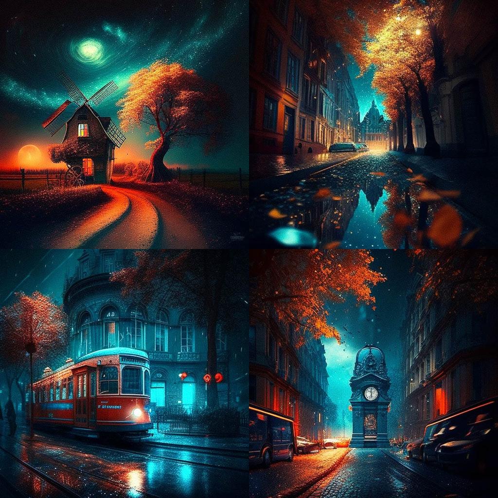 David Keochkerian style, Midjourney V4, render 1 of 4