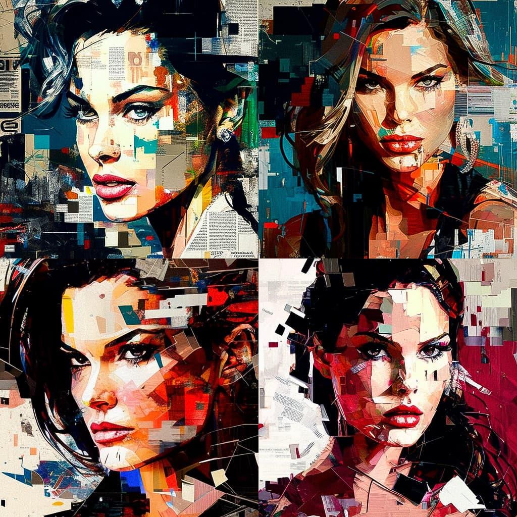 Derek Gores style, Midjourney V4, render 1 of 4