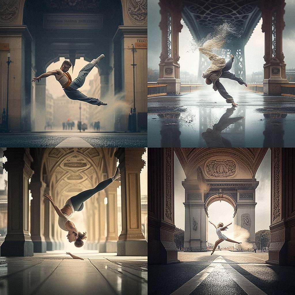 Dimitry Roulland style, Midjourney V4, render 1 of 4