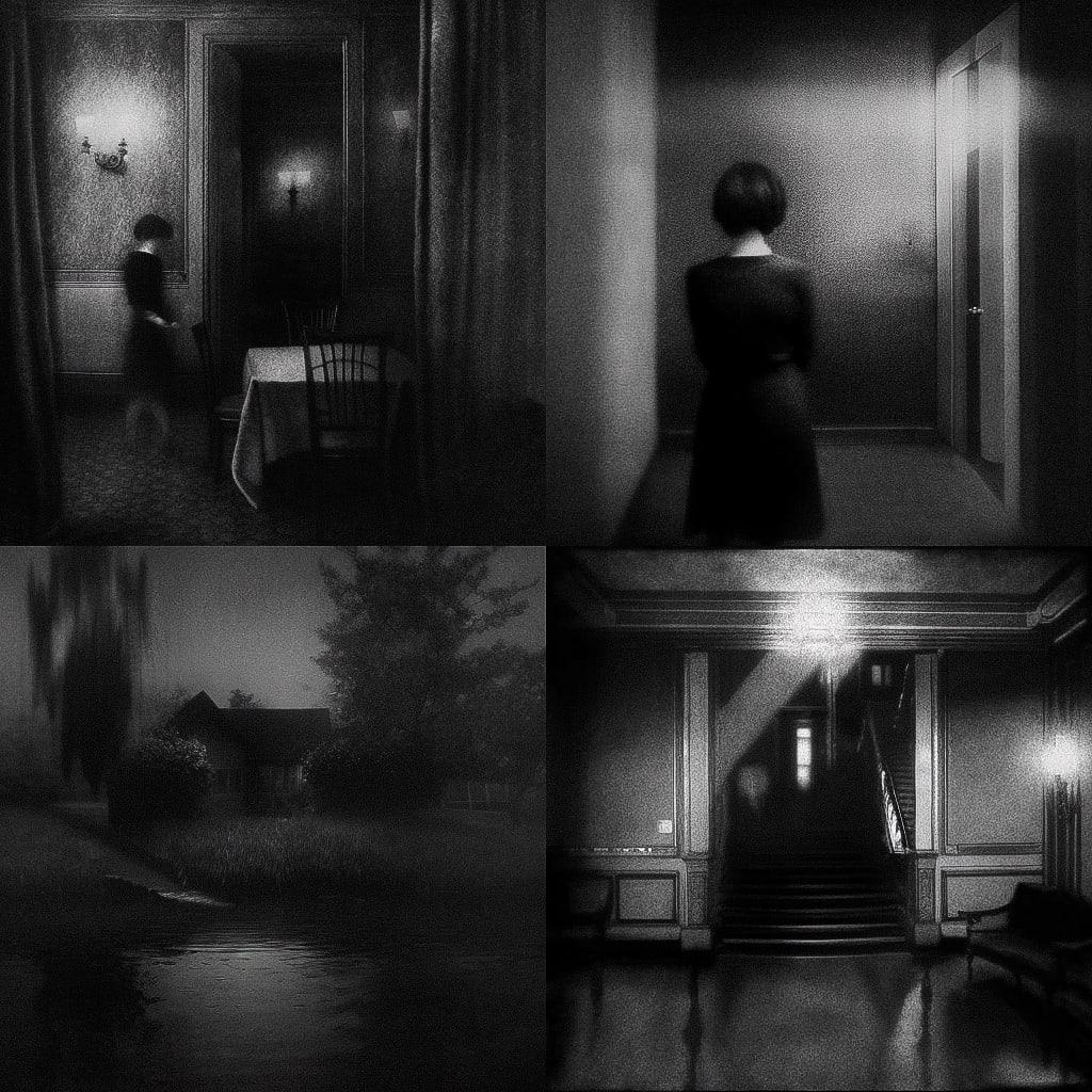 Dirk Braeckman style, Midjourney V4, render 1 of 4